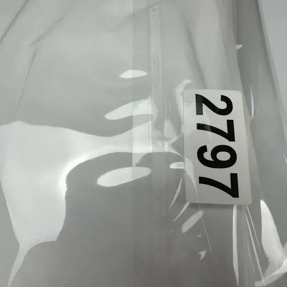 Halara Skirt Womens Medium White Breezeful High Low Ruffle Flowy Quick Dry Maxi - Picture 13 of 14